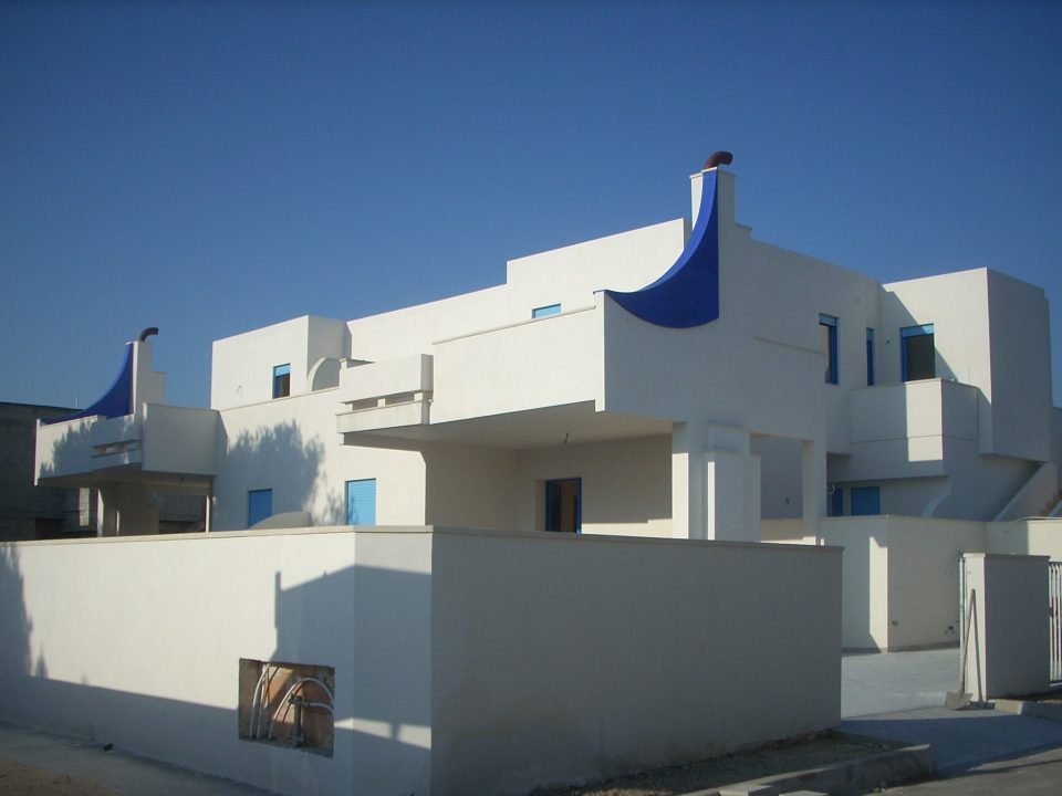 Nuova costruzione Villa abitazione estiva località Torre Specchia Lecce Scardino Costruzioni